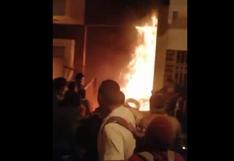 Manifestantes incendian recinto electoral tras cuestionado conteo de votos en Bolivia [VIDEO]