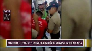 Enfrentamiento entre fiscalizadores agudiza conflicto limítrofe entre Independencia y San Martín de Porres