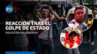 Golpe de Estado: las reacciones de los ciudadanos a Pedro Castillo tras el cierre del Congreso