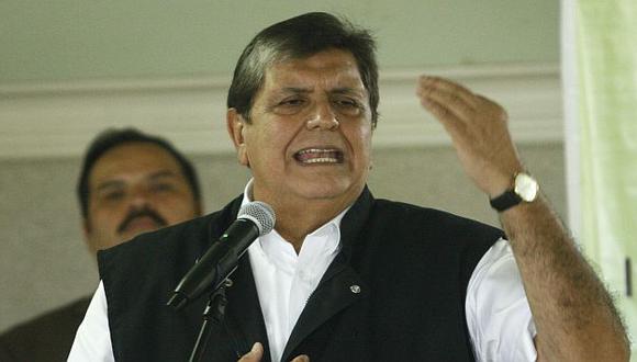 Alan García pierde la paciencia con encuestas. (Renzo Salazar/Perú21)