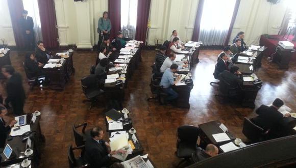 Sesión de hoy del Concejo metropolitano. (Ángel Arroyo)