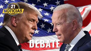 Debate Presidencial USA: Donald Trump - Joe Biden 