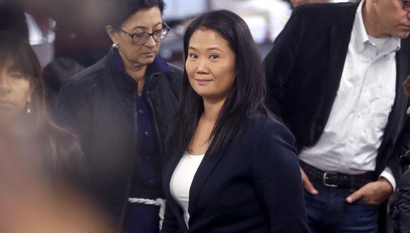 Keiko Fujimori salió en libertad por un fallo del Tribunal Constitucional. (GEC)