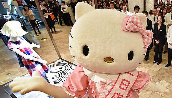 Hello Kitty continúa expandiendo su imperio. (AFP)