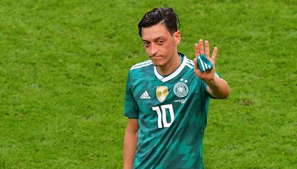 Mesut Özil acusó racismo por parte de la prensa alemana (Foto: AFP).