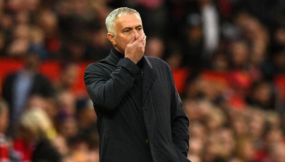 Una derrota de los 'Diablos Rojos' los dejaría a diez puntos del Chelsea, lo que debilitaría aún más la relación entre Mourinho y la directiva de su actual club. (Foto: AFP)