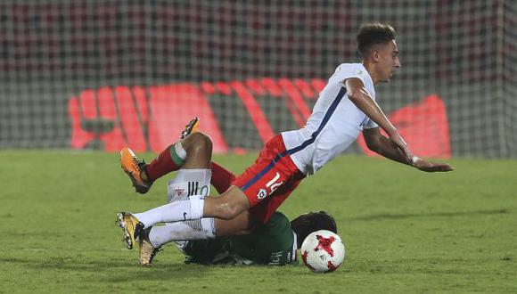 Chile sumó dos derrotas y un empate en el Mundial Sub17. (AP)