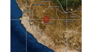 Sismo de magnitud 4,1 se registró en Ayacucho, señala IGP