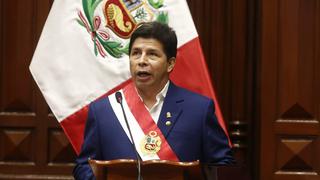 Pedro Castillo: Congresistas de oposición no le dejaron terminar su discurso presidencial