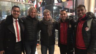 Los sigue de cerca: Ricardo Gareca se reunió con Sergio Peña, Miguel Araujo y Renato Tapia en Países Bajos