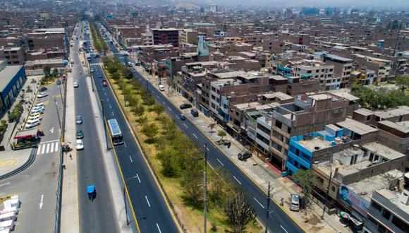 La Municipalidad de Lima culminó el mantenimiento de la avenida Canto Grande. (Difusión)