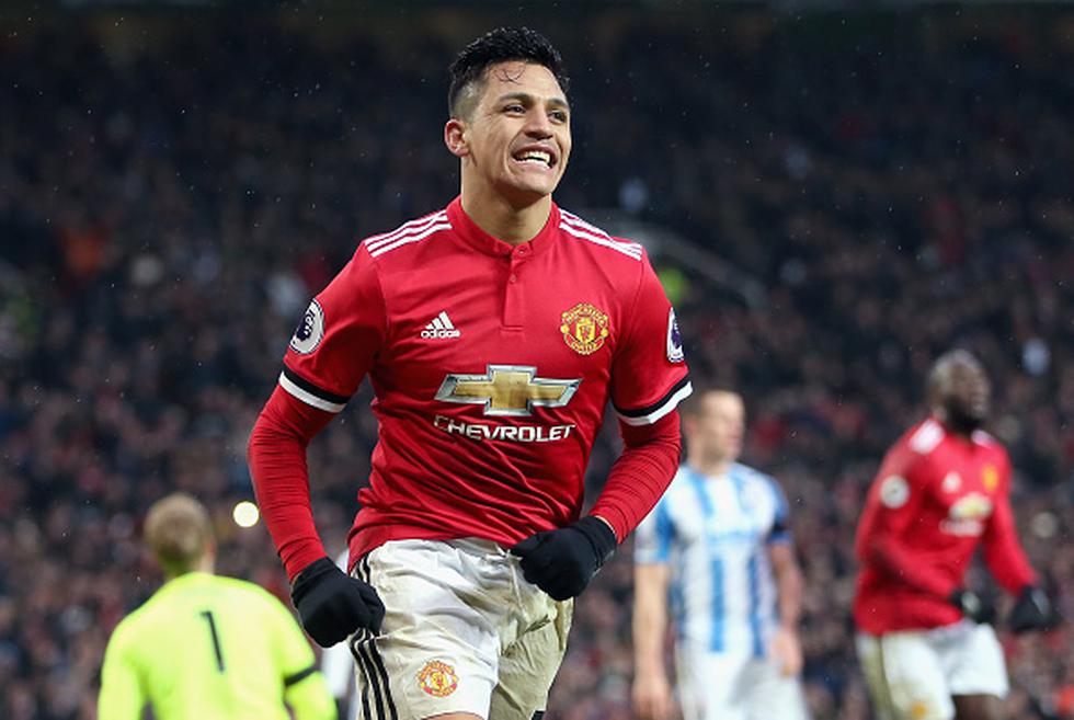 Alexis Sánchez ya anotó un gol en su etapa en Inglaterra con Manchester United. (Getty Images)