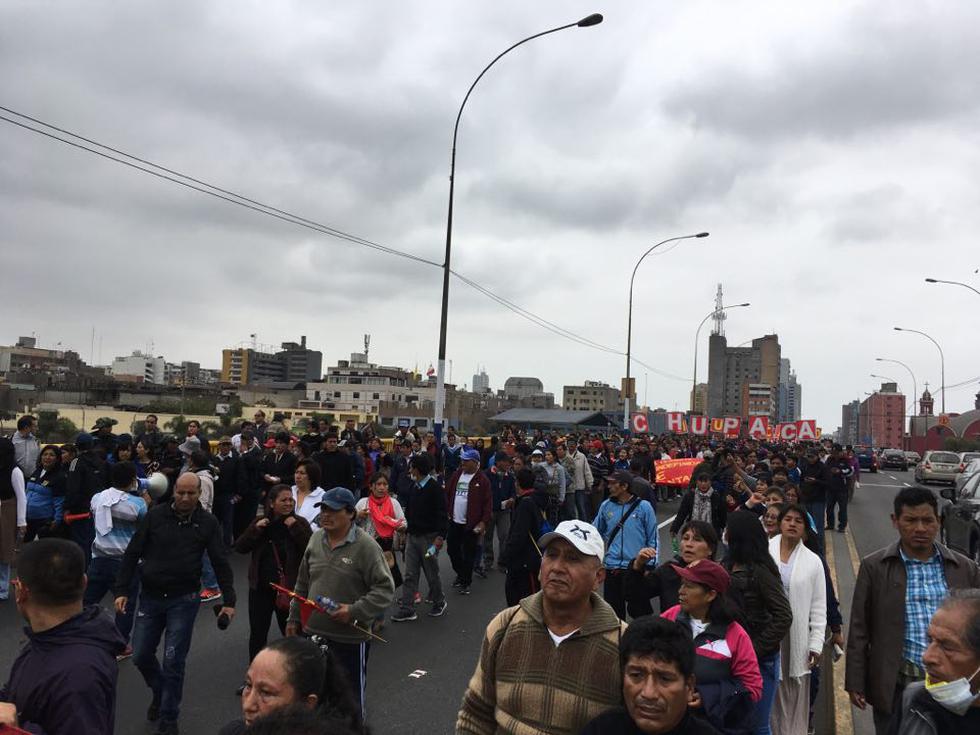 Los sindicatos se han sumando a la huelga de los docentes (Renzo Salazar/Perú21)