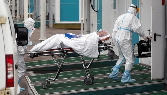Rusia cerró el mes de octubre con 983.425 casos de coronavirus, casi un millón. (Foto: EFE/EPA/MAXIM SHIPENKOV)