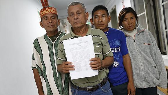 Dirigentes nativos piden investigación sobre posible fraude electoral en Ucayali. (David Vexelman)