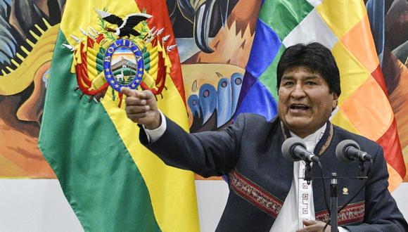 El opositor Carlos Mesa expresó que Morales recurre al “discurso del miedo”, pero que “sus amenazas ya no funcionan” porque la gente sale a las calles por la defensa y el respeto de la democracia. (Foto: AFP)