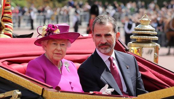 Isabel II del Reino Unido y Felipe VI de España se tratan con gran familiaridad. (Foto: Dan Kitwood/Getty Images)