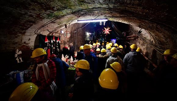 La Asociación de Mineros y Unión de la Construcción (AMCU) manifestó su "extrema preocupación" por los trabajadores atrapados. (Getty)