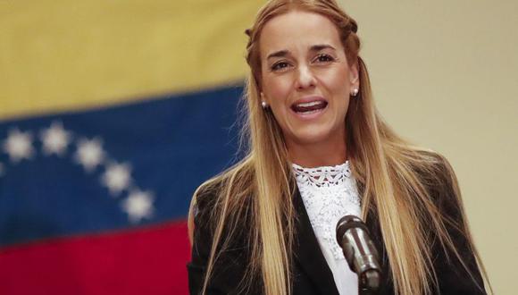 Lilian Tintori, esposa del opositor venezolano Leopoldo López, se encuentra en España. (EFE)