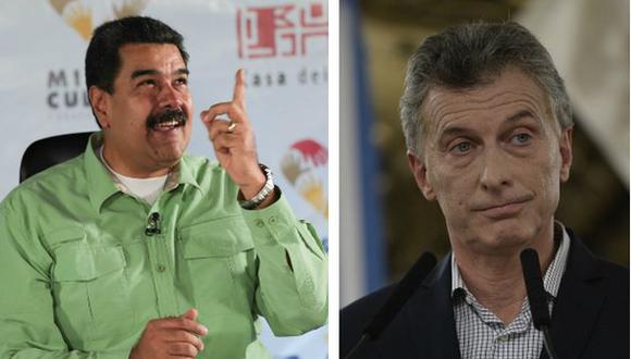 Maduro calificó duramente al presidente de Argentina, Mauricio Macri tras críticas a su gobierno (AFP/Efe).
