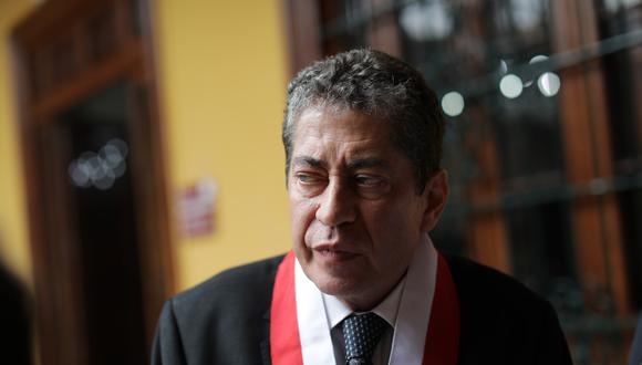 El magistrado del TC Eloy Espinosa-Saldaña será ponente de la demanda contra la ley de cuestión de confianza. (Foto: Anthony Niño de Guzmán/GEC)