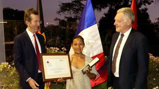 ¡Orgullo! Lideresa indígena peruana recibe premio internacional de derechos humanos