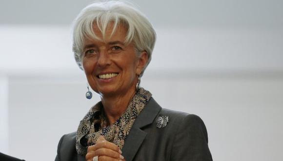 Lagarde participó en la cumbre APEC que se realizó en Rusia. (AP)