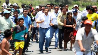 Piura: Ollanta Humala inauguró obras de mejoramiento en Panamericana Norte