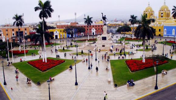 La iglesia La Merced se ubica a media cuadra de la plaza de armas de Trujillo. (Andina)