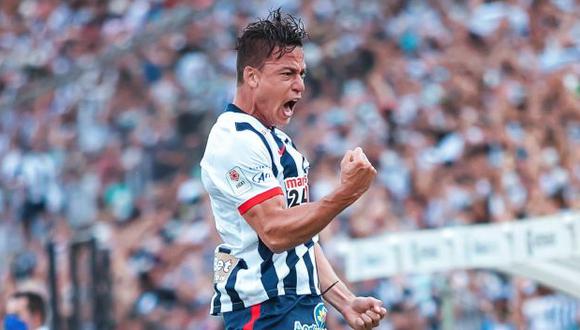 Cristian Benavente marcó golazo de tiro libre y firmó el 3-1 sobre Carlos A. Mannucci. (Foto: Alianza Lima)