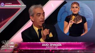 Julio Zevallos a Gisela Valcárcel: “Son 34 años que has dejado huella y que seguirás haciéndolo, felicidades”