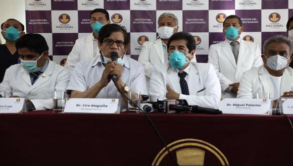El Colegio Médico del Perú explicó que de los 237 contagiados, 9 de ellos se encuentran en la Unidad de Cuidados Intensivos (UCI). (Foto: Joel Alonzo/GEC)