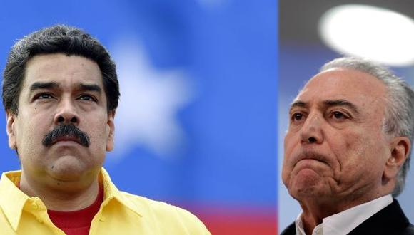 Nicolás Maduro le dijo &quot;sicario político&quot; a Michel Temer. (USI)
