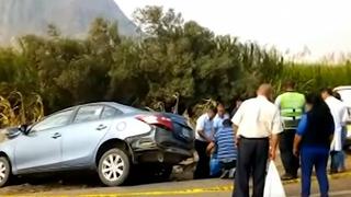Cuatro muertos y cinco heridos durante múltiple choque vehicular en Trujillo