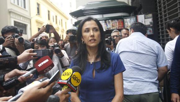 Nadine Heredia: &quot;Ni juez ni fiscal corroboraron veracidad de supuesta carta de Hugo Chávez&quot;. (Anthony Niño de Guzmán)