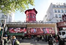 Moulin Rouge amaneció sin aspas por primera vez en 135 años