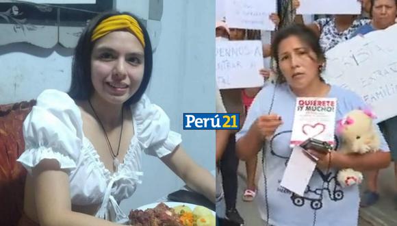 Virginia Peralta, madre de la menor desaparecida, teme que la saquen del país. (Foto: Difusión)