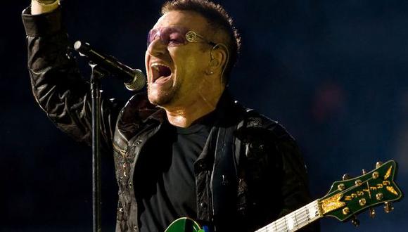 Bono habló sobre su accidente. (AFP)