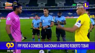 FPF envía carta a la Conmebol para sancionar al árbitro chileno Roberto Tobar