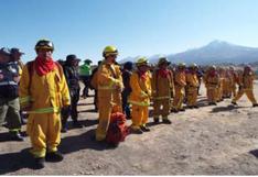 ¡Buena iniciativa! Arequipa tiene la primera cuadrilla de bomberos para incendios forestales