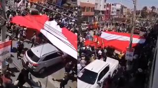 Tacna protesta y hace vigilia por improvisada Procesión de la Bandera | VIDEOS
