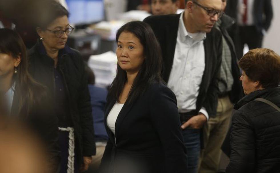 Keiko Fujimori afronta un pedido de prisión preventiva por 36 meses. (Perú21)