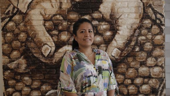 Violeta Mayhuasca promueve el consumo de café peruano.
