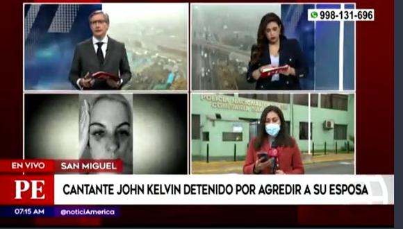 Federico Salazar sobre agresión de John Kelvin a Dalia Durán: “Uno ve su rostro y se pregunta ¿autolesionado?”. (Foto: captura de video)