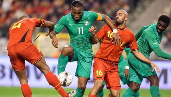 Costa de Marfil, equipo de Drogba, recibió prostitutas. (EFE)