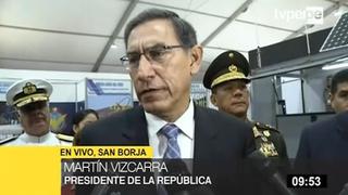 Vizcarra: Había razones evidentes para que Congreso tome acciones sobre Pedro Chávarry
