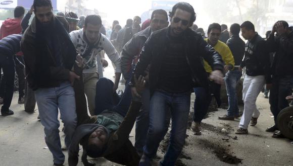 Enfrentamientos en El Cairo. (Reuters)