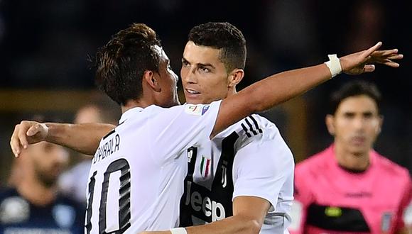 Juventus vs. Cagliari con Cristiano Ronaldo inspirado, el cuadro 'bianconero' va por mantener la ventaja en la punta. (Foto: AFP)