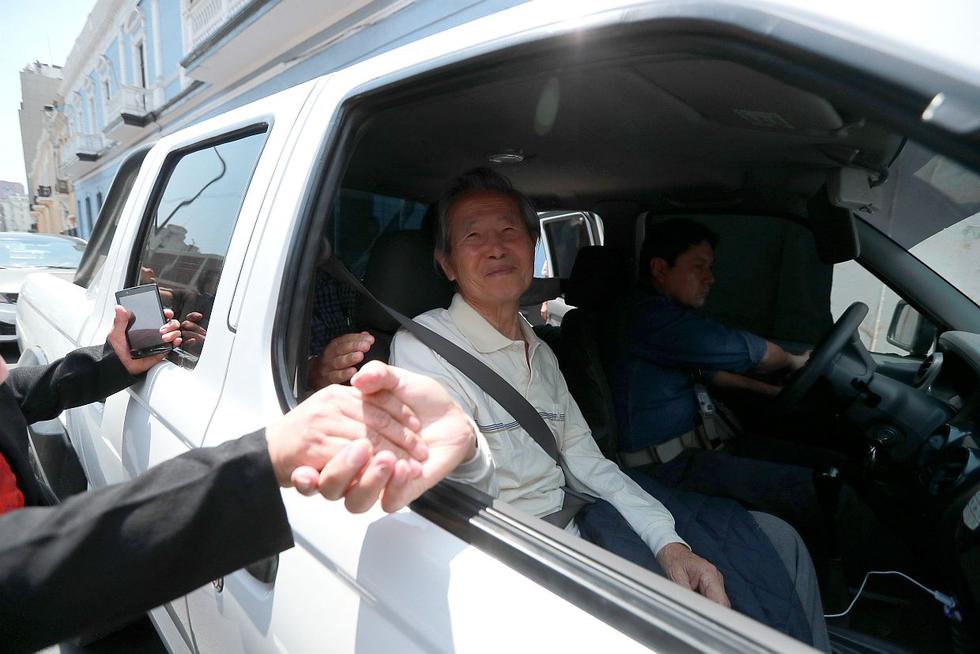 Alberto Fujimori también tuvo que afrontar el juicio por el caso Pativilca. El Poder Judicial determinó que el ex presidente debía ser enjuiciado y también dictó impedimento de salida del país contra él. (Foto: GEC)