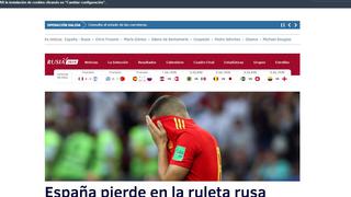"Otro chasco mundial": Medios españoles lamentan eliminación de 'La Roja'